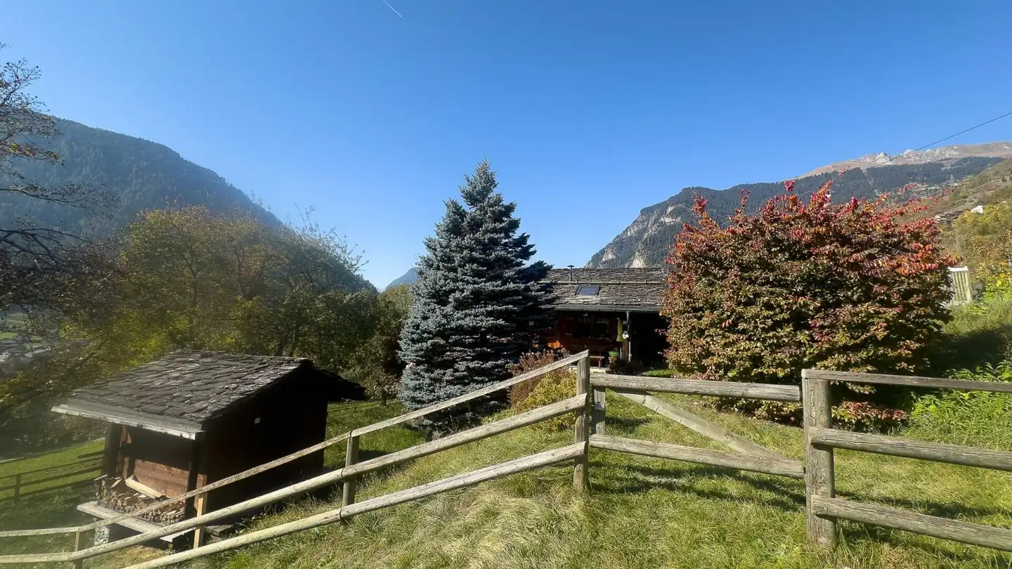 Einfamilienhaus mieten - Chemin De La Biolle 27, 1934 Le Châble VS