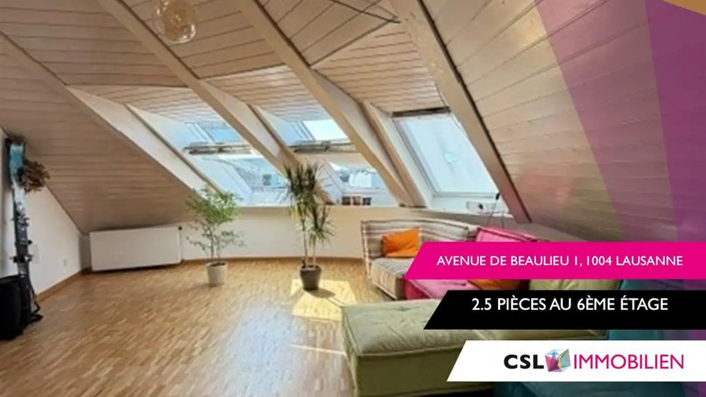 Appartement à louer - Avenue De Beaulieu 1, 1004 Lausanne