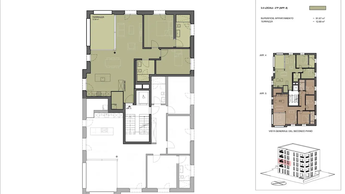 Appartamento in vendita - Via Gerbione, 6598 Tenero - Foto 2