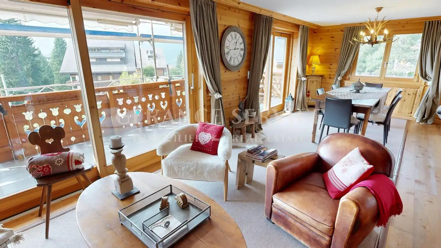 Appartamento in affitto - Les Rochegrises, 1884 Villars-sur-Ollon - Foto 2