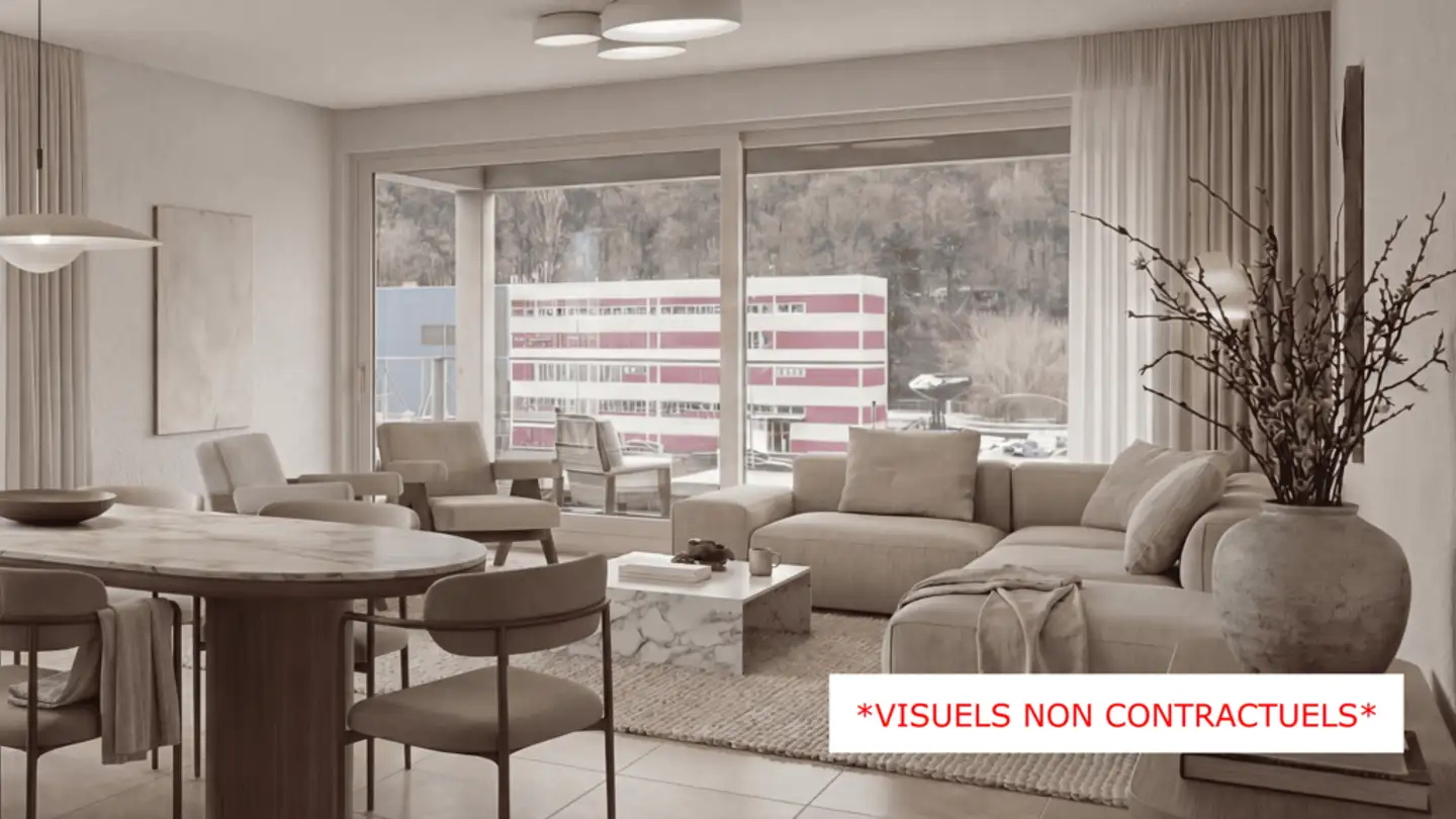 Apartment for rent - Route Du Pont-Rouge 1b, 1870 Monthey - Photo 4