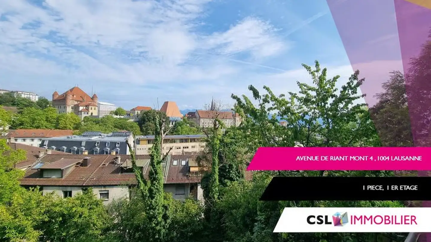Apartment for rent - Avenue De Riant-Mont 14, 1004 Lausanne