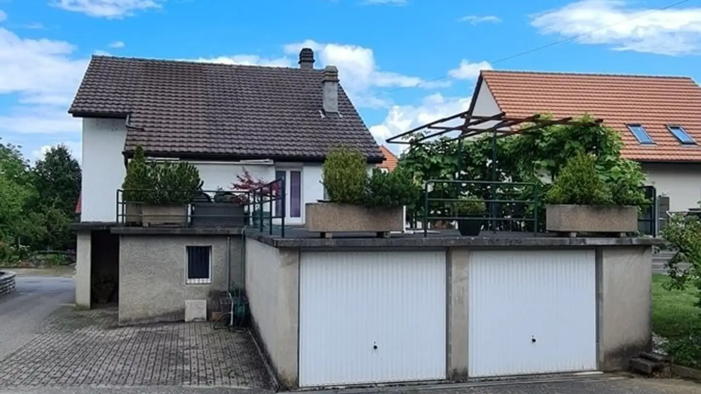 Maison individuelle à louer - Chemin De L'ancienne Ecole 1, 1786 Sugiez