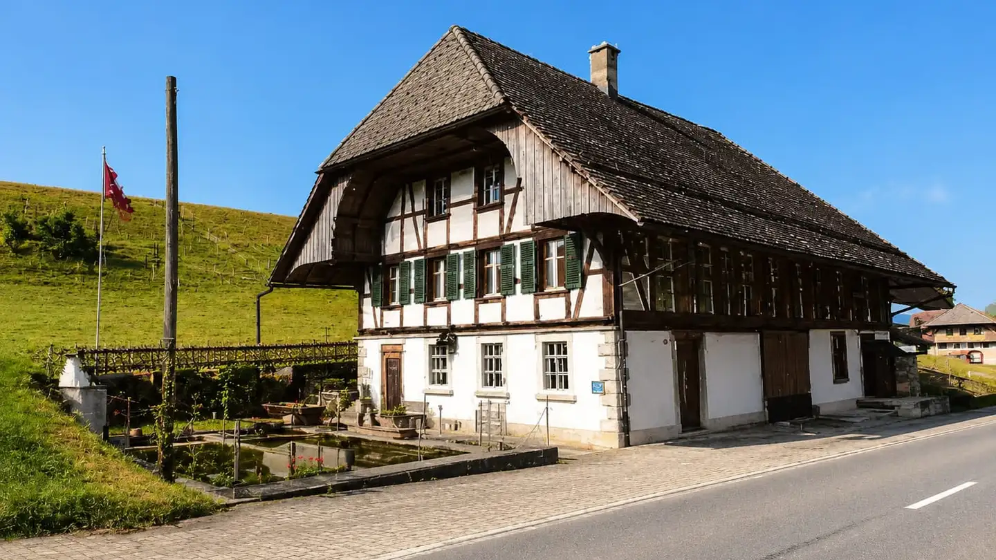 Mixed-use building for sale - Hauptstrasse 23, 4943 Oeschenbach