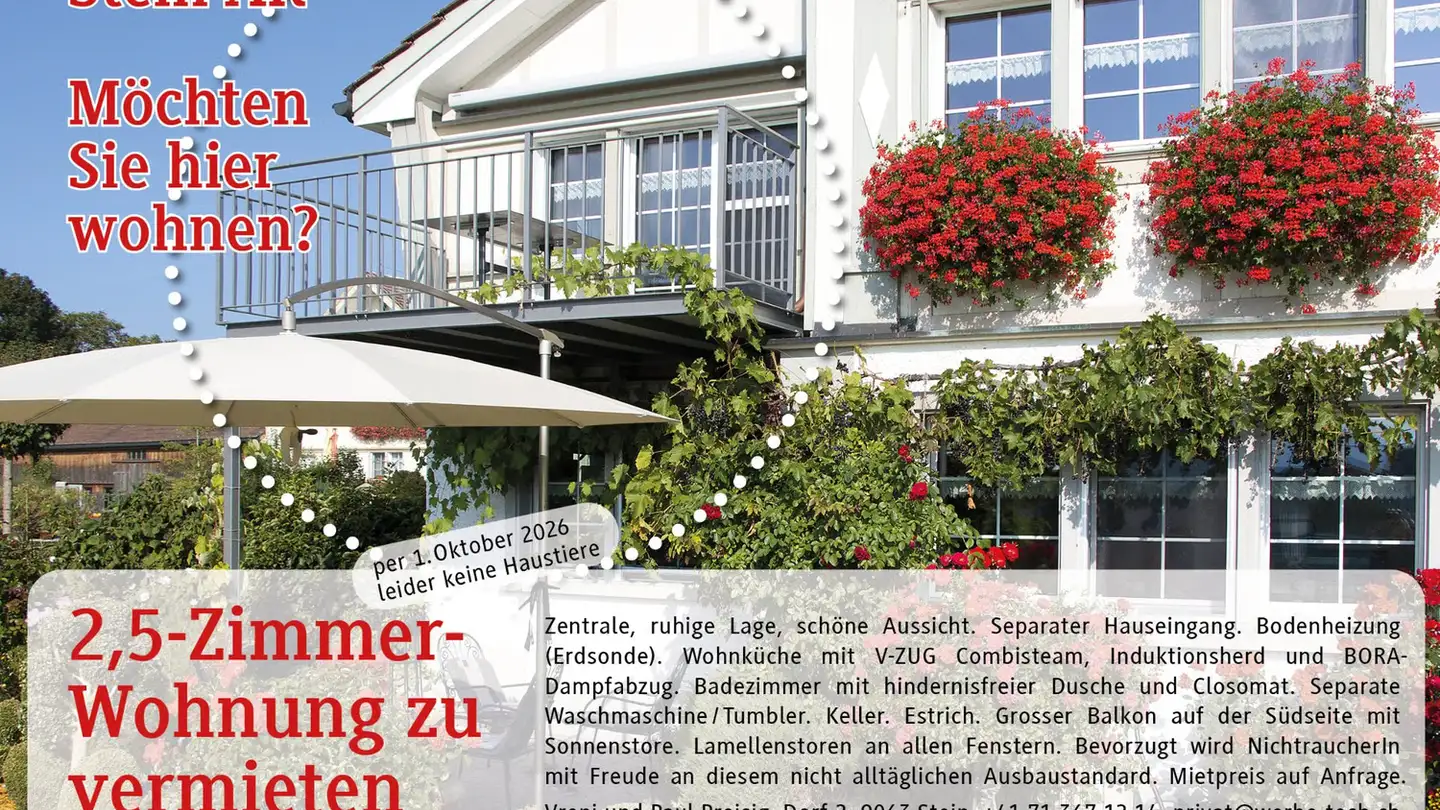Apartment for rent - Dorf 2, 9063 Stein AR