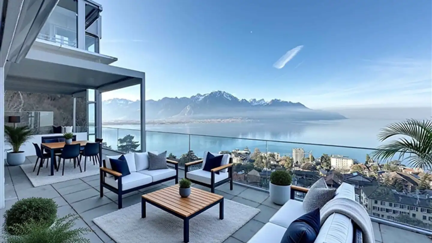 Penthouse for sale - 1820 Montreux