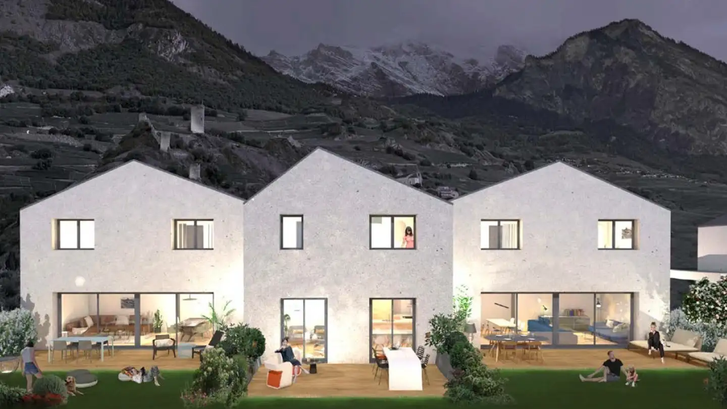 Row house for sale - 1913 Saillon