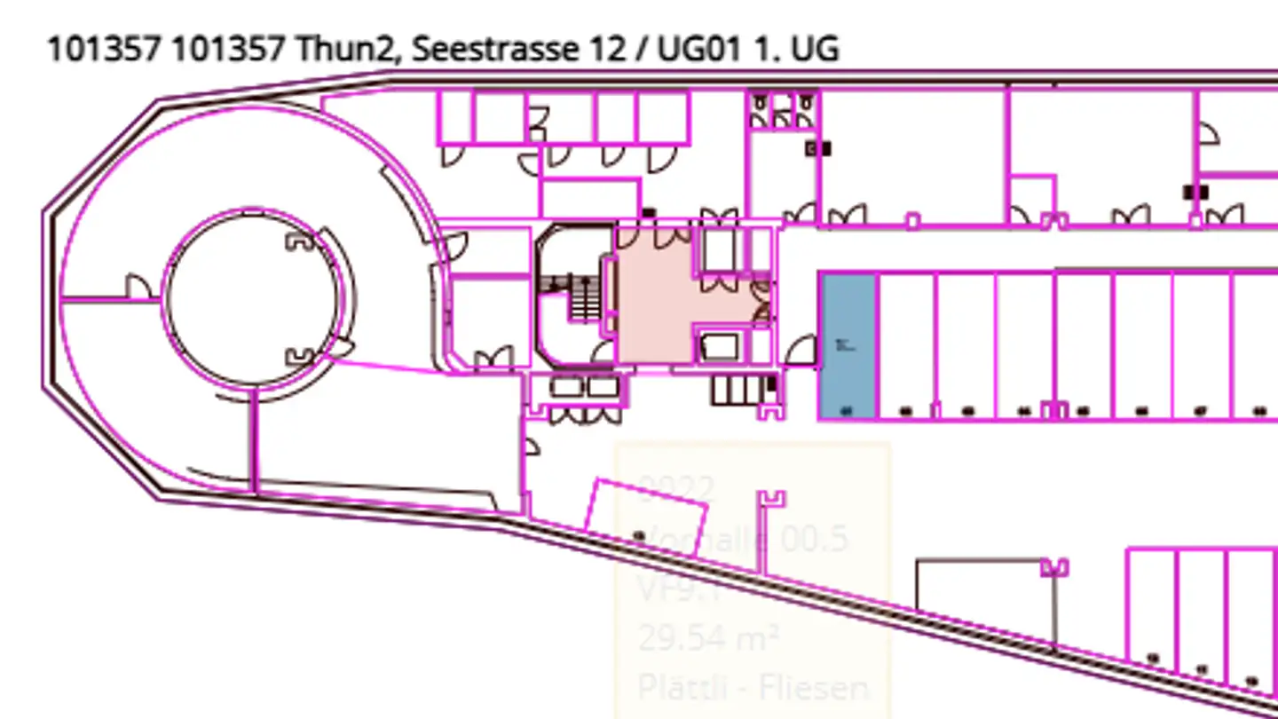 Parcheggio sotterraneo in affitto - Seestrasse 12, 3600 Thun - Foto 2