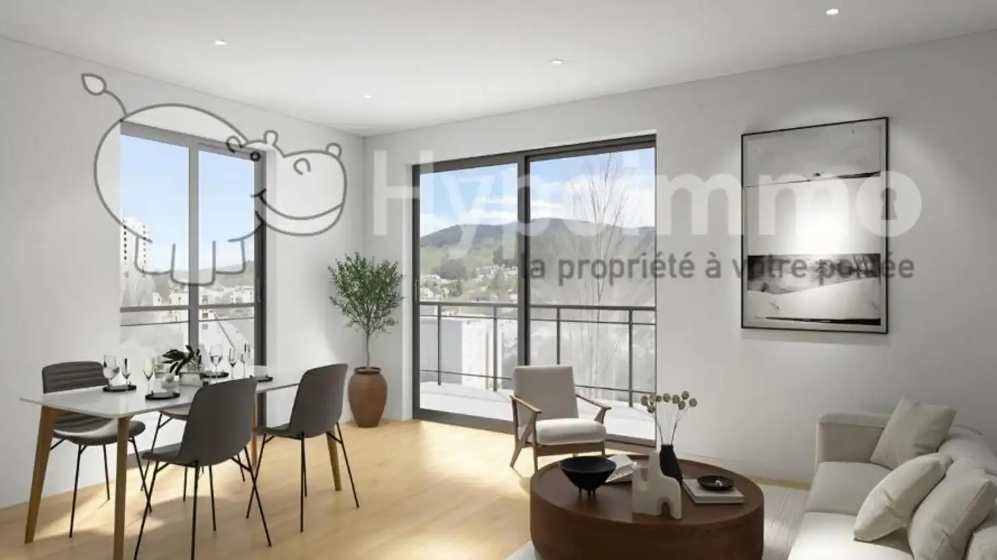 Penthouse kaufen - Rue Georges-Perrenoud 34, 2400 Le Locle