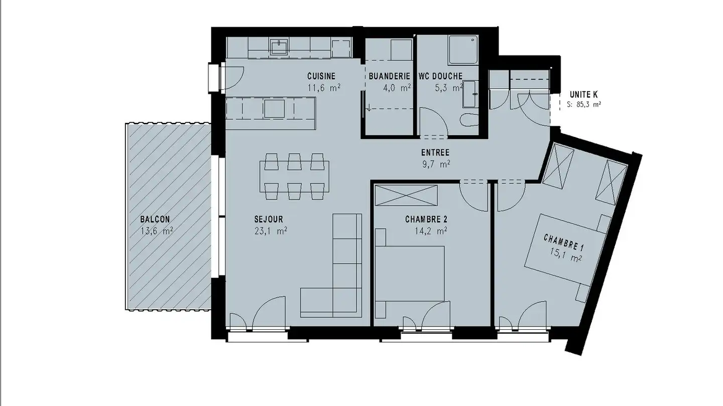 Appartement à vendre - Rue Des Courtils 35, 2016 Cortaillod - Photo 2