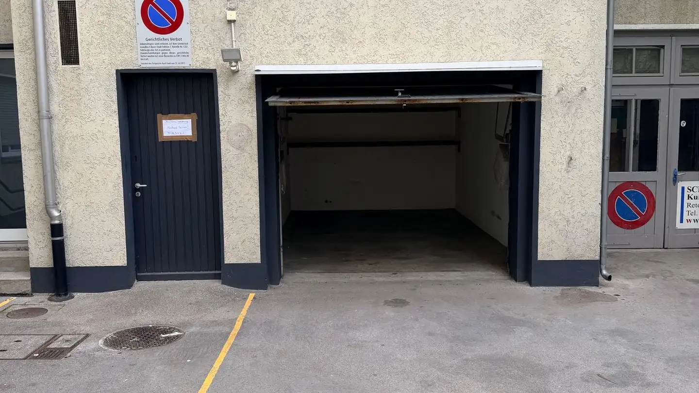 Garage individuel à louer - Bärenfelserstrasse 9, 4057 Basel