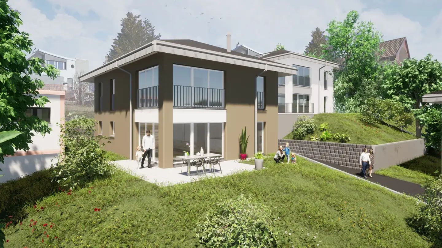 Maison individuelle à vendre - Rue Des Bassets 74, 2300 La Chaux-de-Fonds