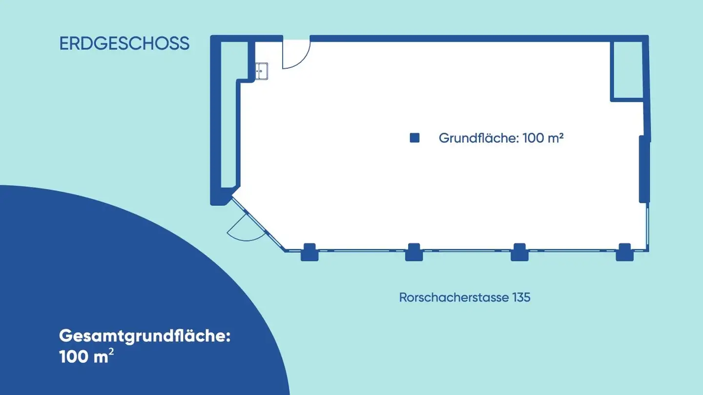 Commerciale in affitto - Rorschacher Strasse 135, 9000 St. Gallen - Foto 2