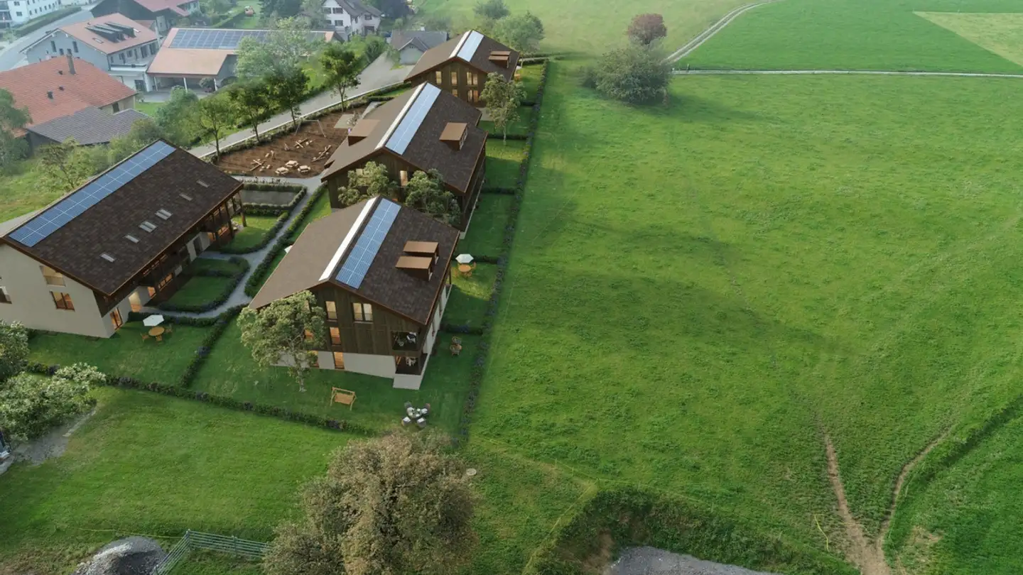 Attique à vendre - Chemin En La Croix 2, 1676 Chavannes-les-Forts - Photo 2