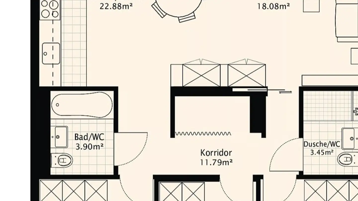 Zimmer mieten - Im Westfeld 21, 4055 Basel - Foto 2
