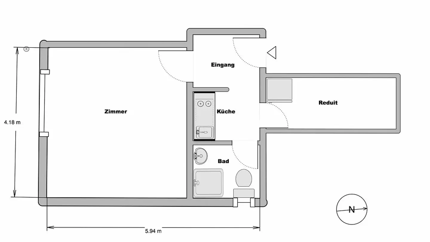 Appartamento in affitto - Brunnmattstrasse 3, 4106 Therwil