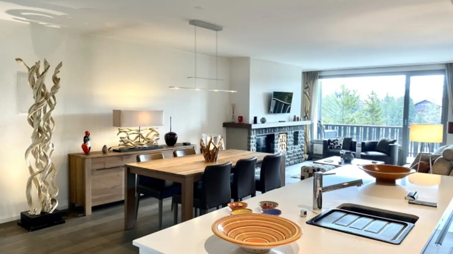 Appartement meublé à louer - Rue Du Pas De L'ours, 3963 Crans-Montana