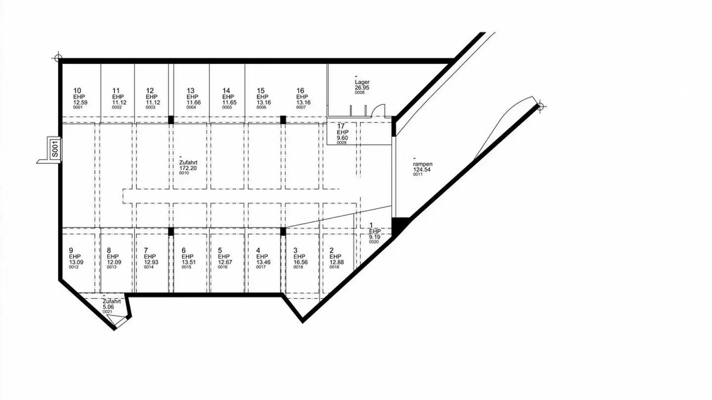 Place de parking souterraine à louer - Zürcherstrasse 1, 5210 Windisch - Photo 2