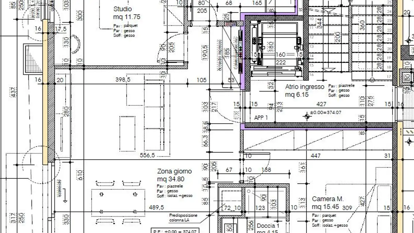 Wohnung mieten - Via Corte, 6963 Pregassona - Foto 3