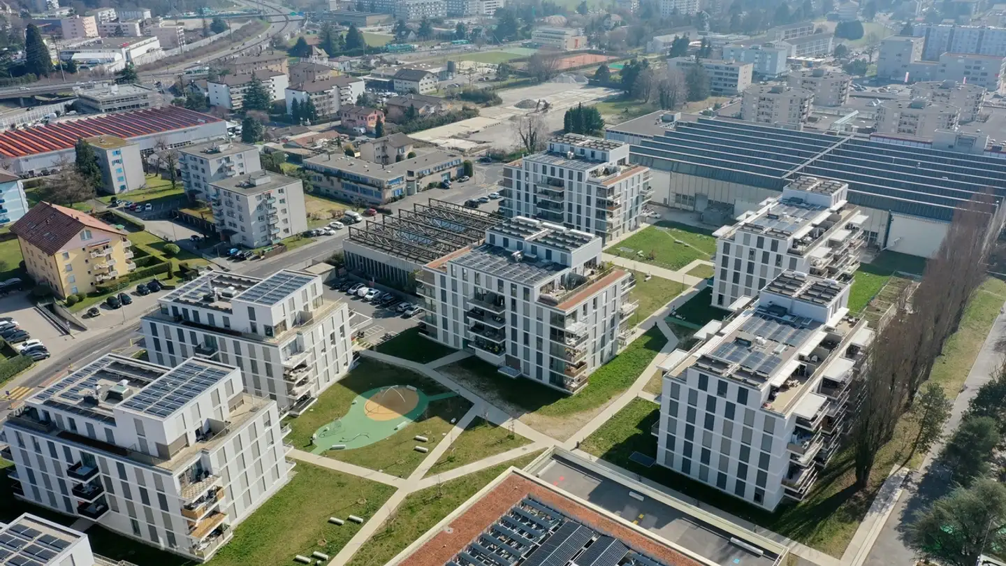 Dachgeschosswohnung mieten - Route Du Bois, 1024 Ecublens VD