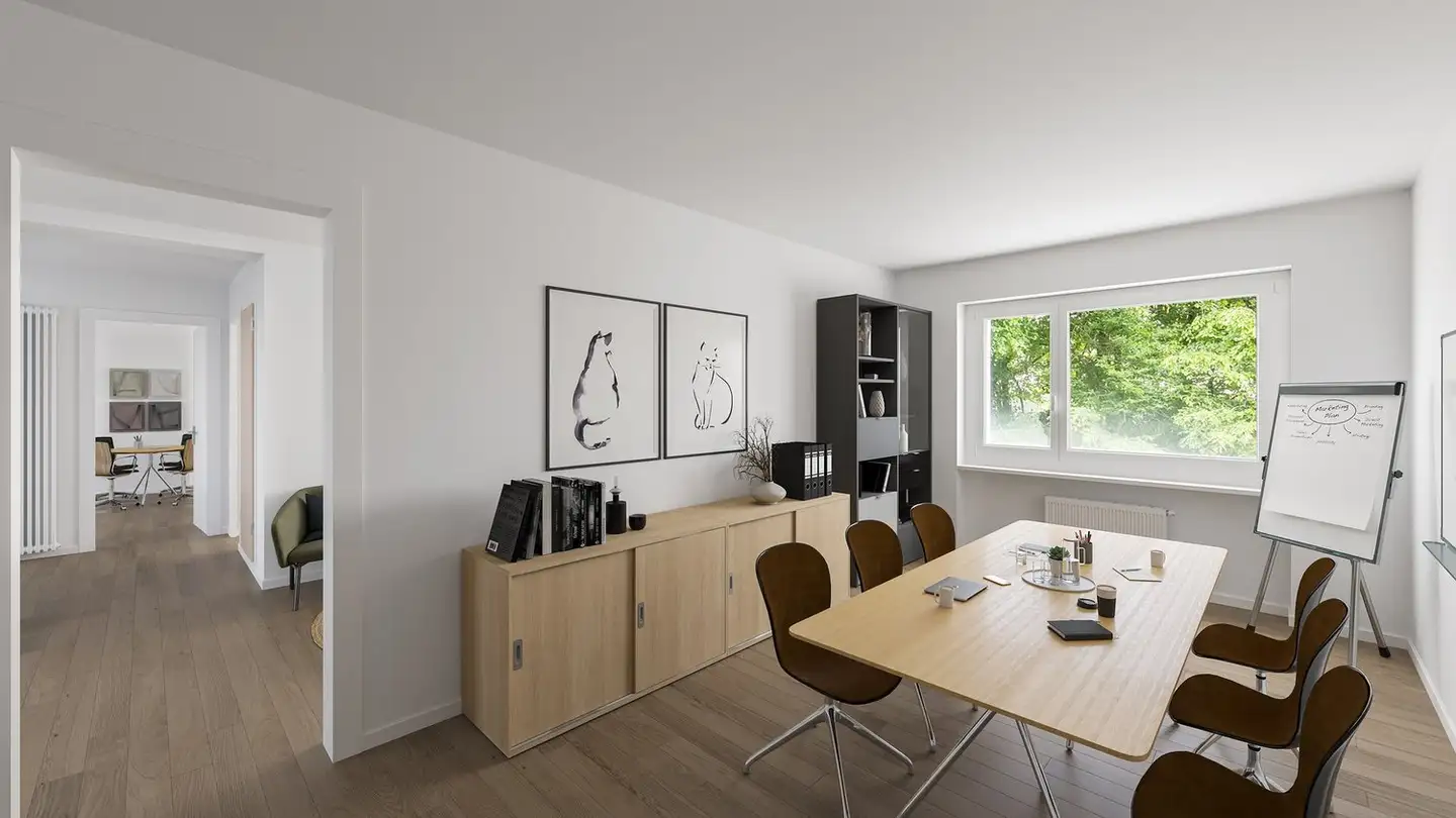 Bürofläche mieten - Bottmingerstrasse 62, 4104 Oberwil BL