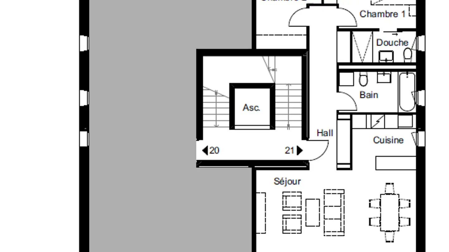 Appartement à louer - Rue De Ravoire 2, 1920 Martigny - Photo 3