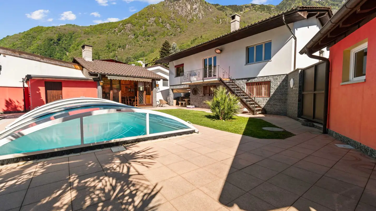 Semi-detached house for sale - Via Tamporiva 7, 6533 Lumino