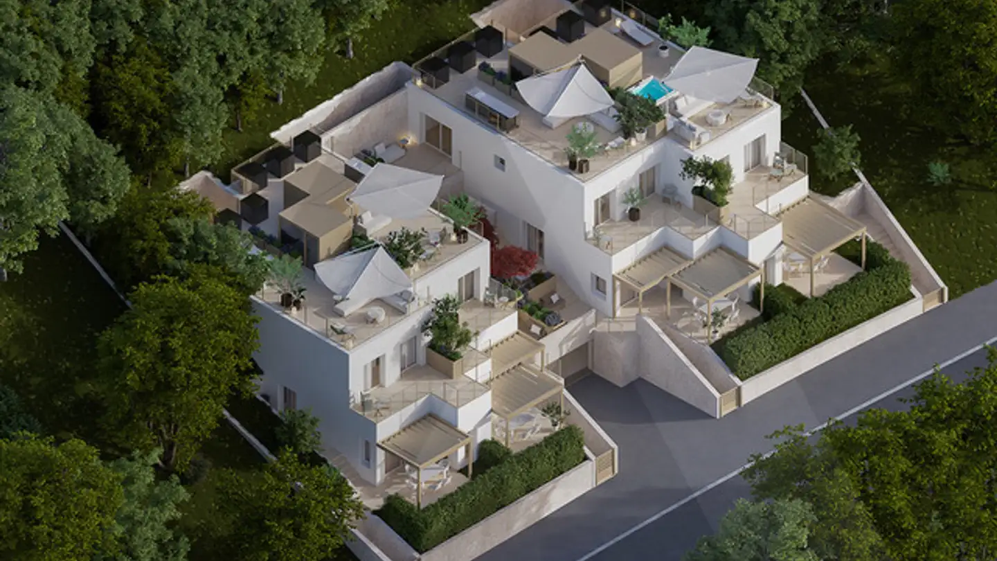 Casa a schiera in vendita - Via Lögh 8, 6984 Pura