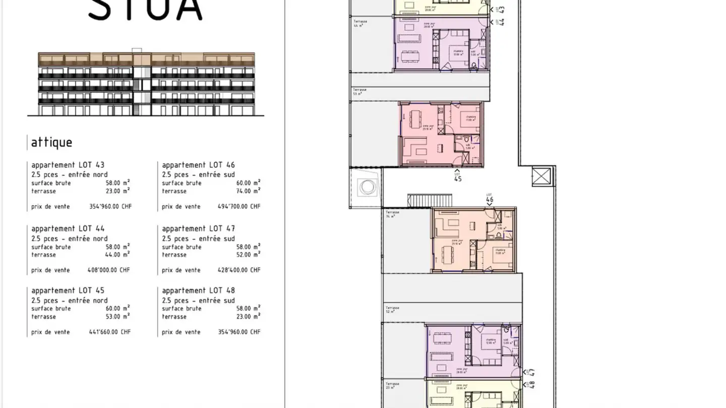 Attique à vendre - 1994 Aproz (Nendaz) - Photo 4