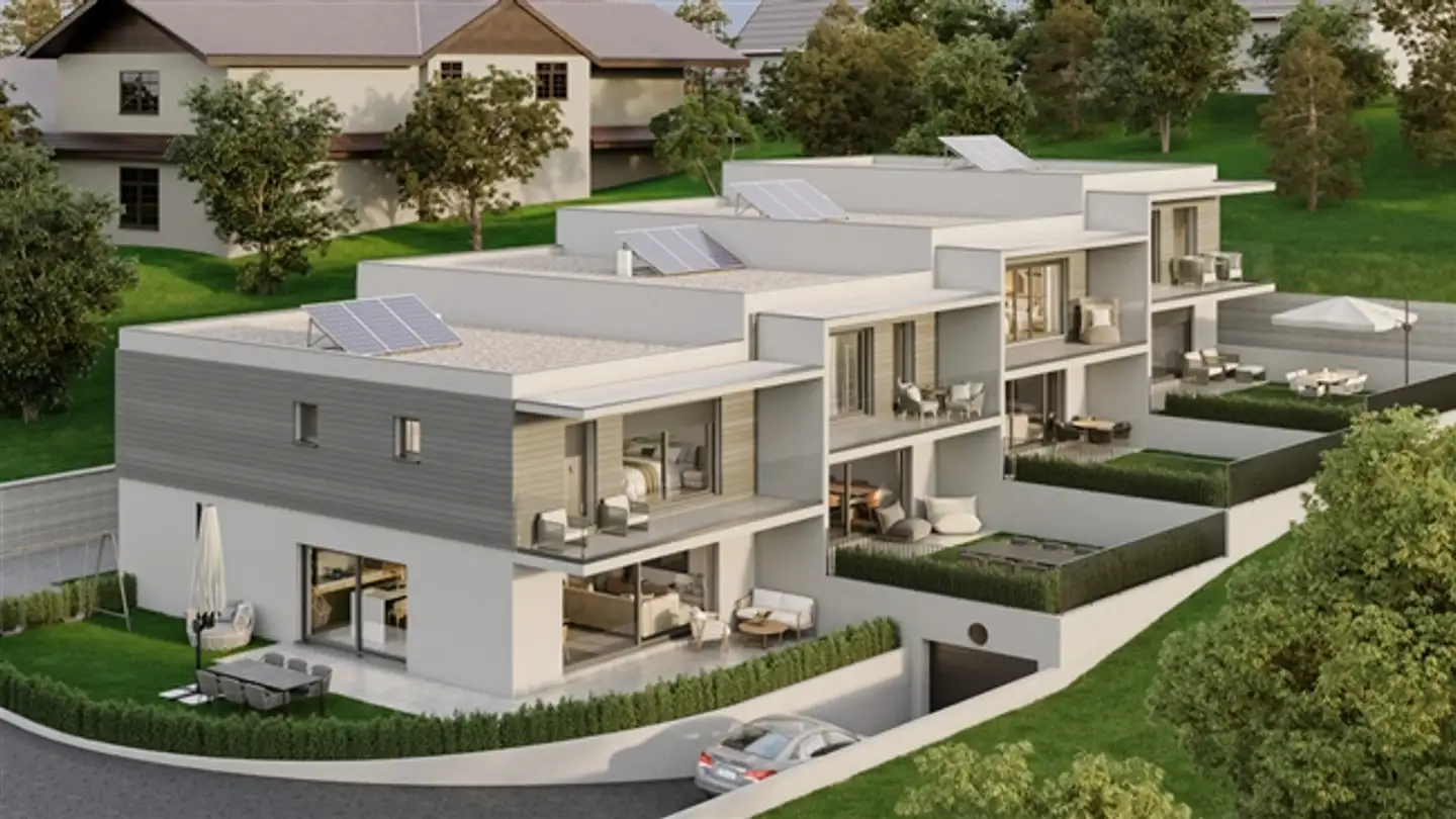 Casa a schiera in vendita - 1727 Corpataux - Photo 2