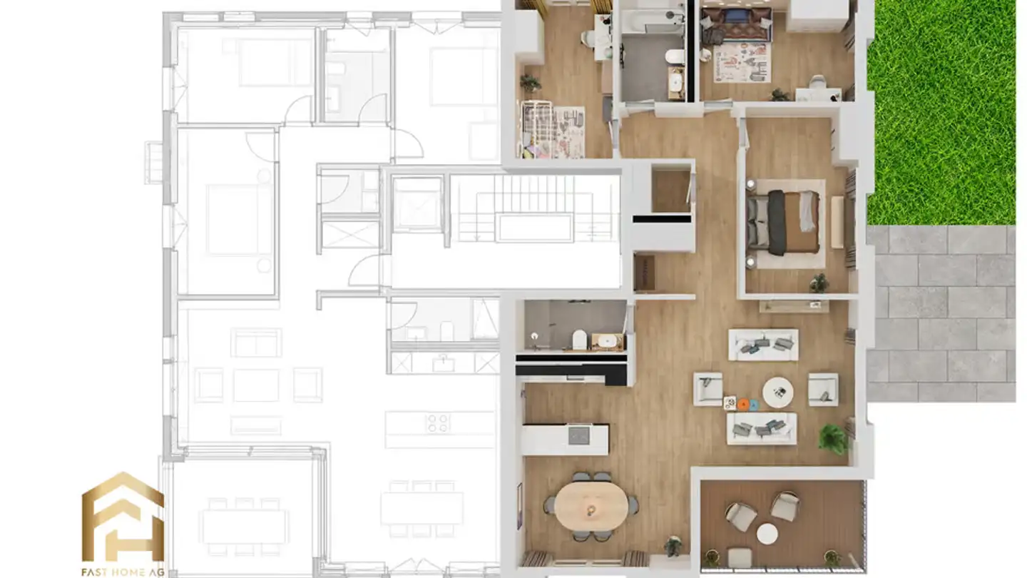 Appartamento in vendita - Riedgassa, 3911 Ried-Brig - Foto 3