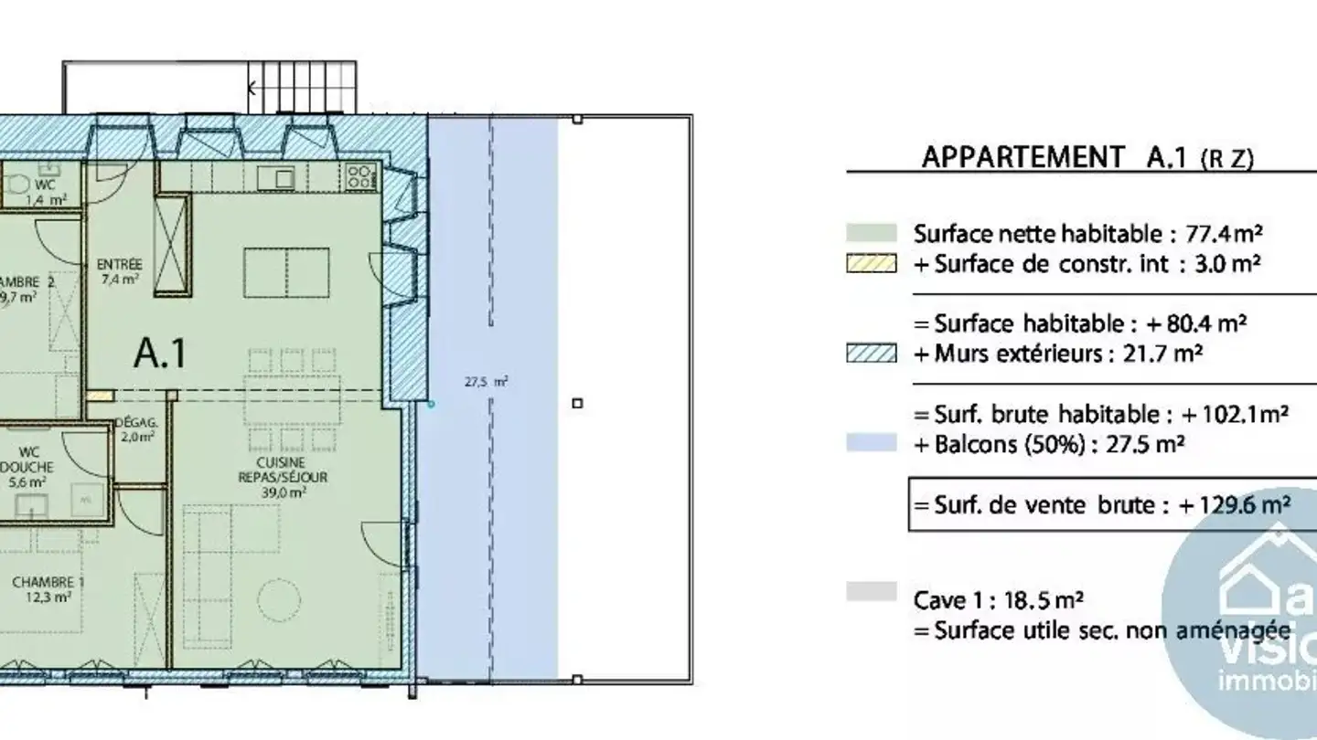 Wohnung kaufen - 1997 Haute-Nendaz - Foto 3