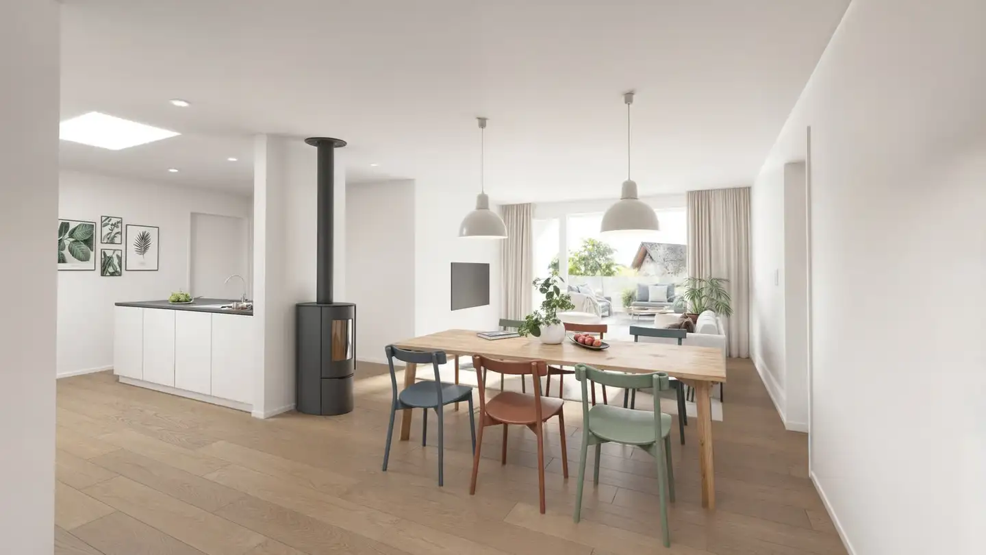 Penthouse for rent - Alter Schulweg 31, 5102 Rupperswil - Photo 2