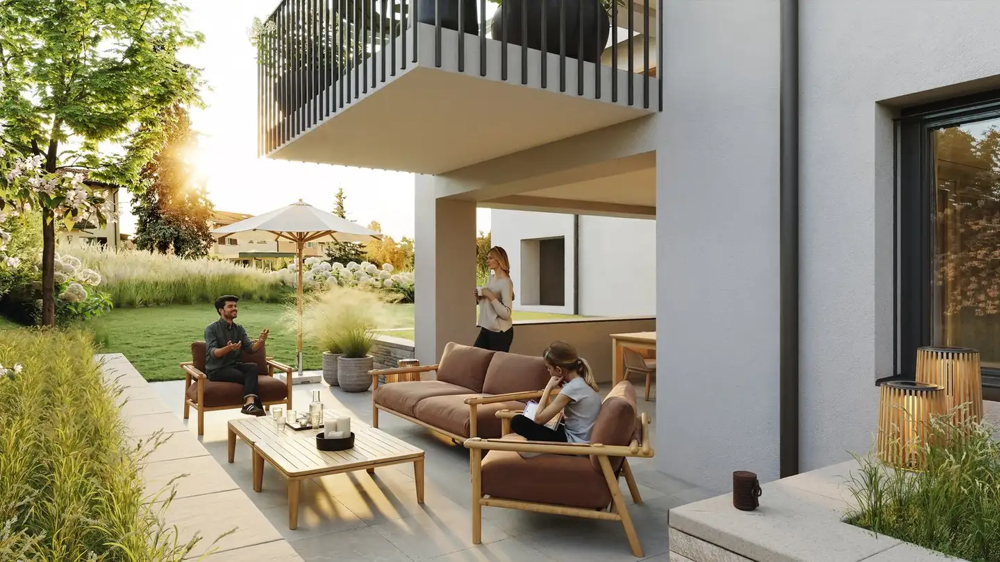 Attique à louer - Im Felix 23, 8545 Rickenbach Sulz - Photo 2