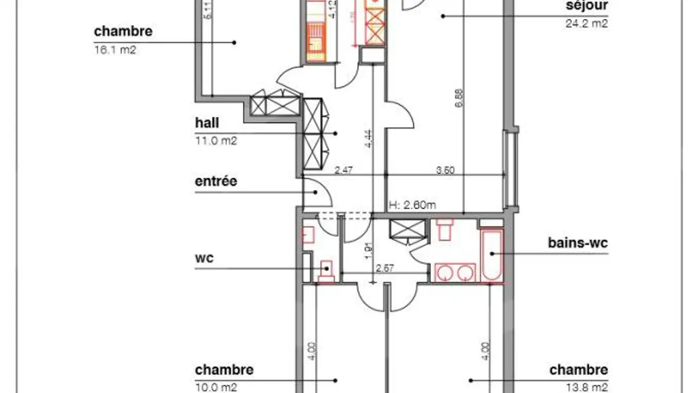 Wohnung mieten - Chemin Du Petit-Montfleury 6, 1290 Versoix