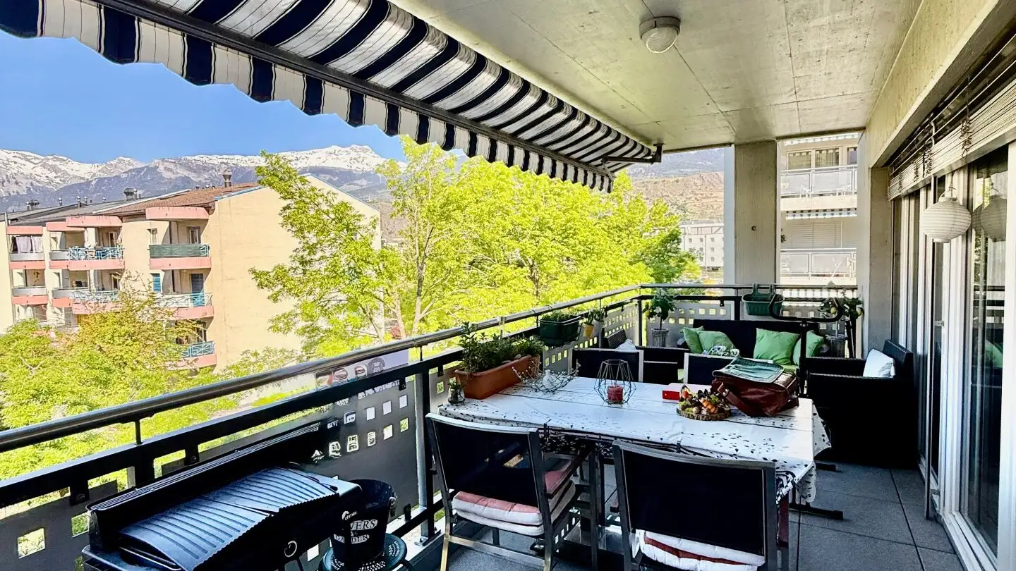 Terrassenwohnung kaufen - Route Du Manège, 1950 Sion