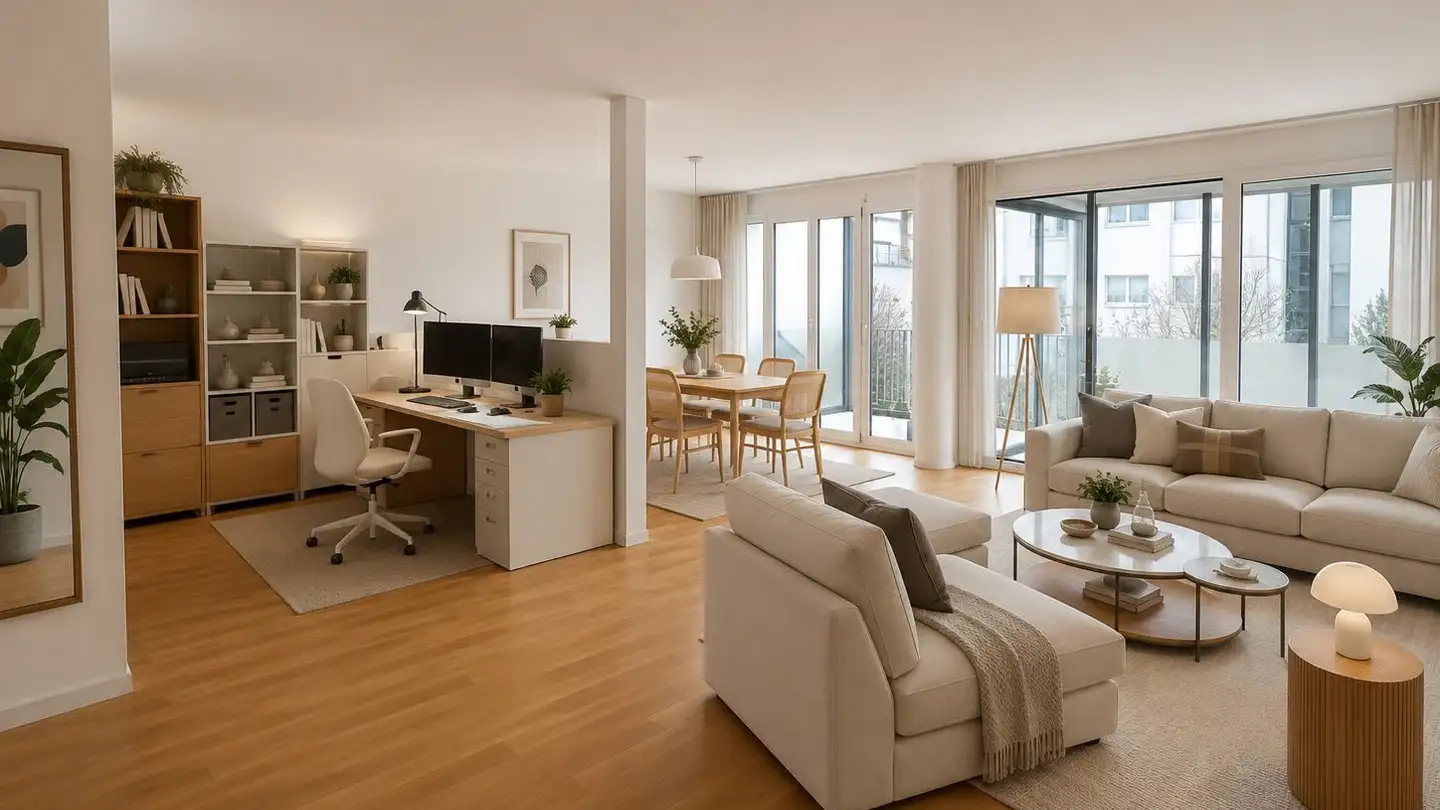 Wohnung mieten - Hübeliacker 11a, 5034 Suhr