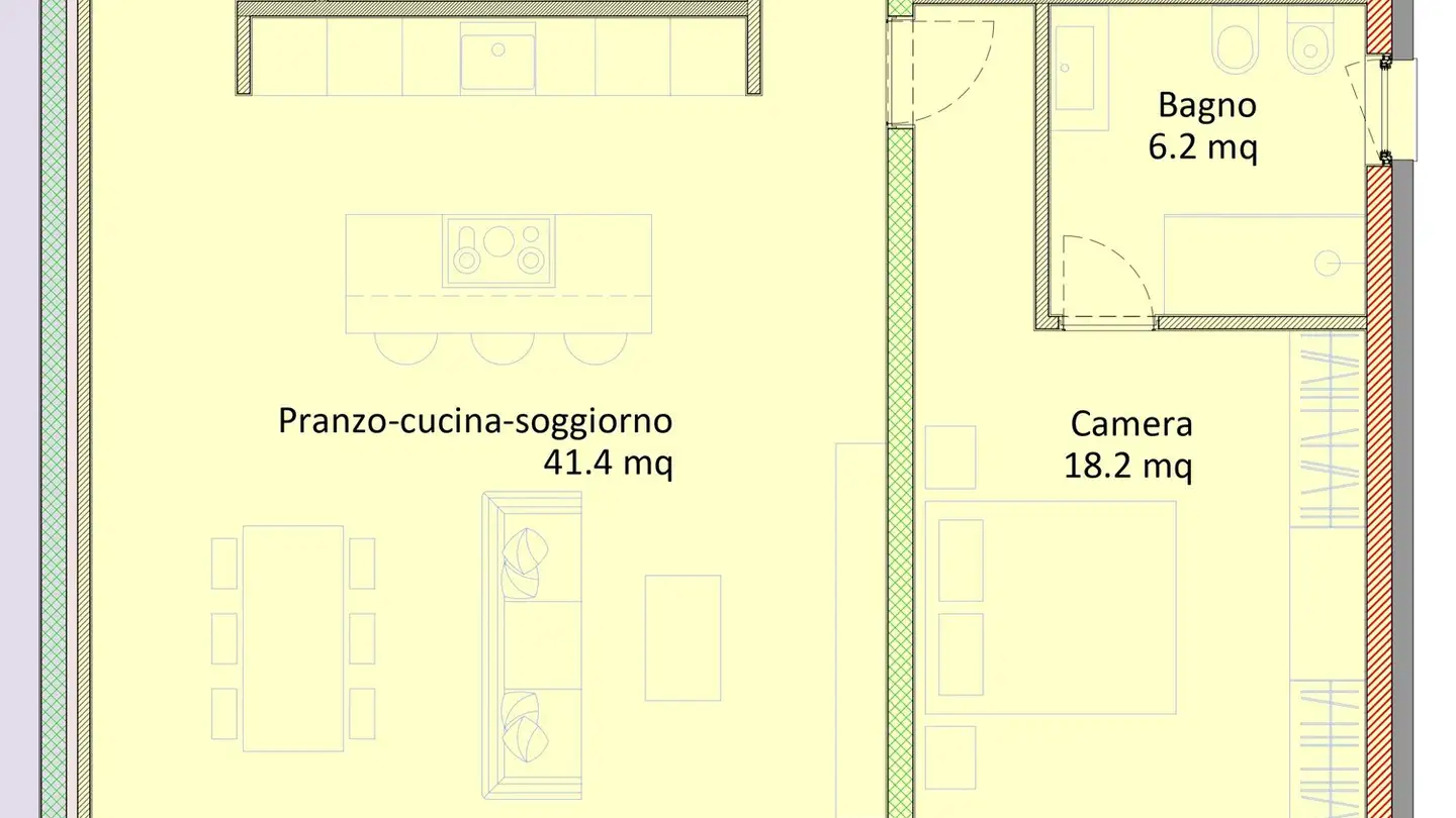 Appartamento in vendita - 6874 Castel San Pietro - Photo 4