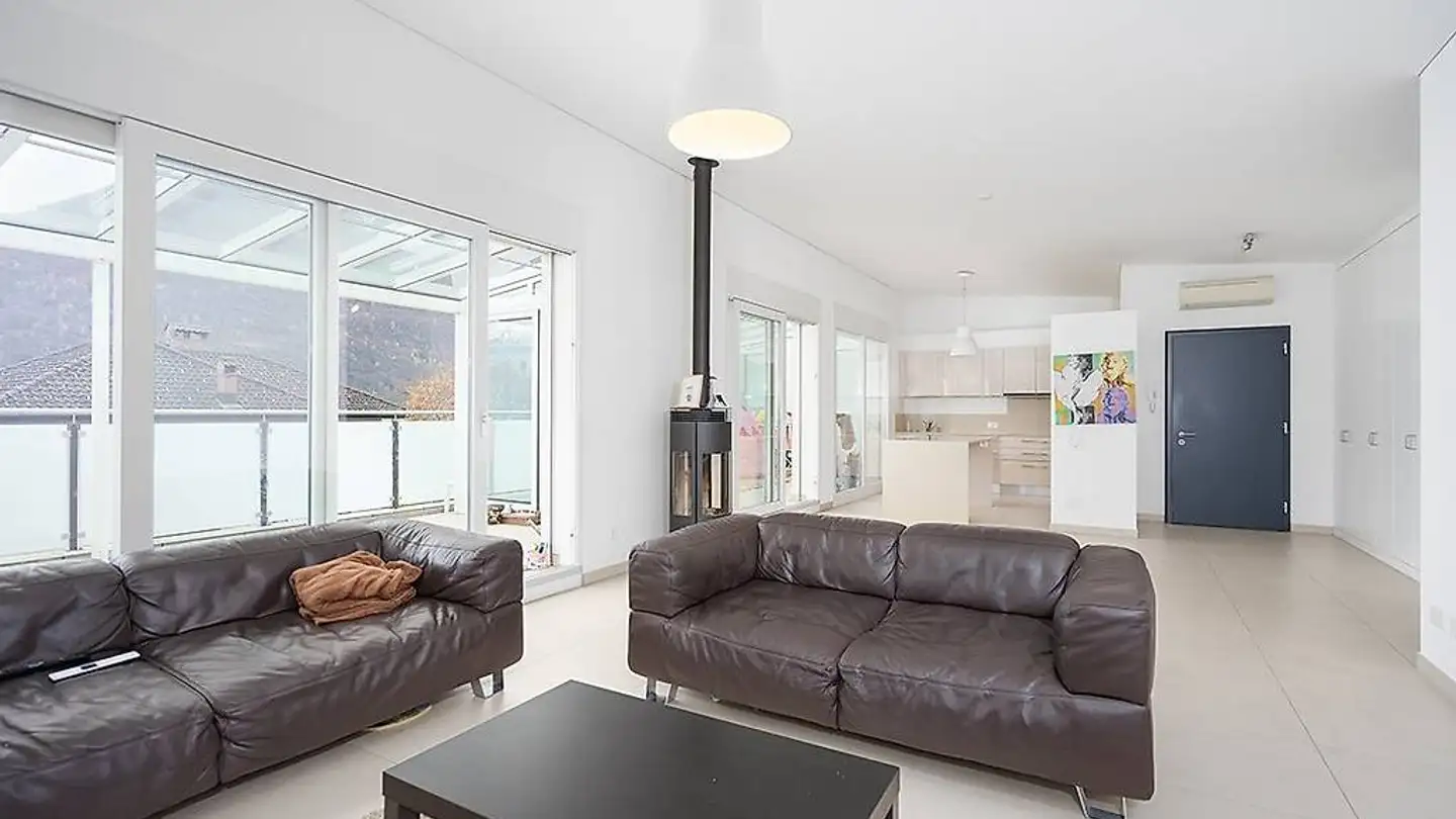 Penthouse for rent - Via Ronchetti 22, 6518 Gorduno