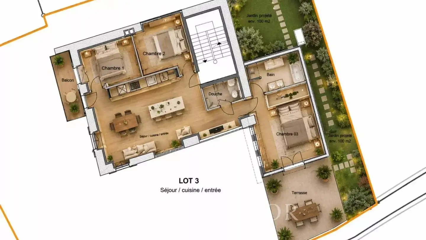 Appartement à vendre - 1820 Montreux