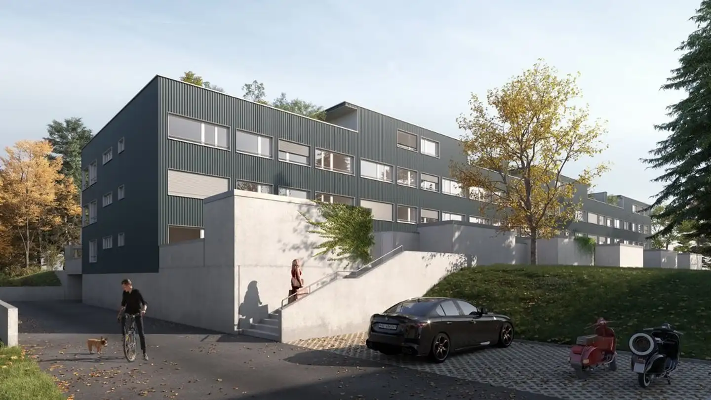 Überdachter Motorradparkplatz mieten - Bachtelstrasse 10, 8810 Horgen