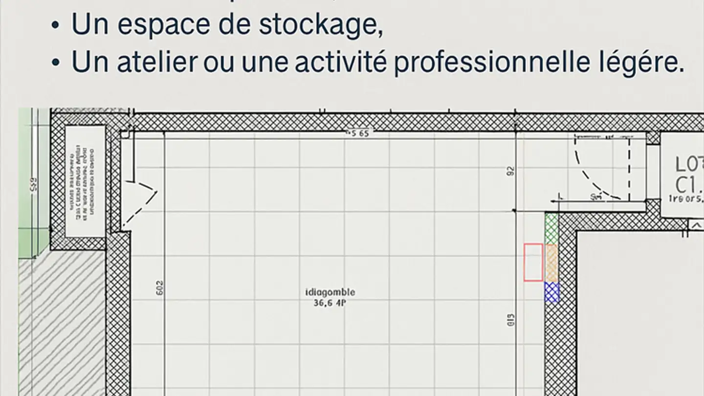 Storage space for sale - Impasse De Vulliama, 1489 Murist