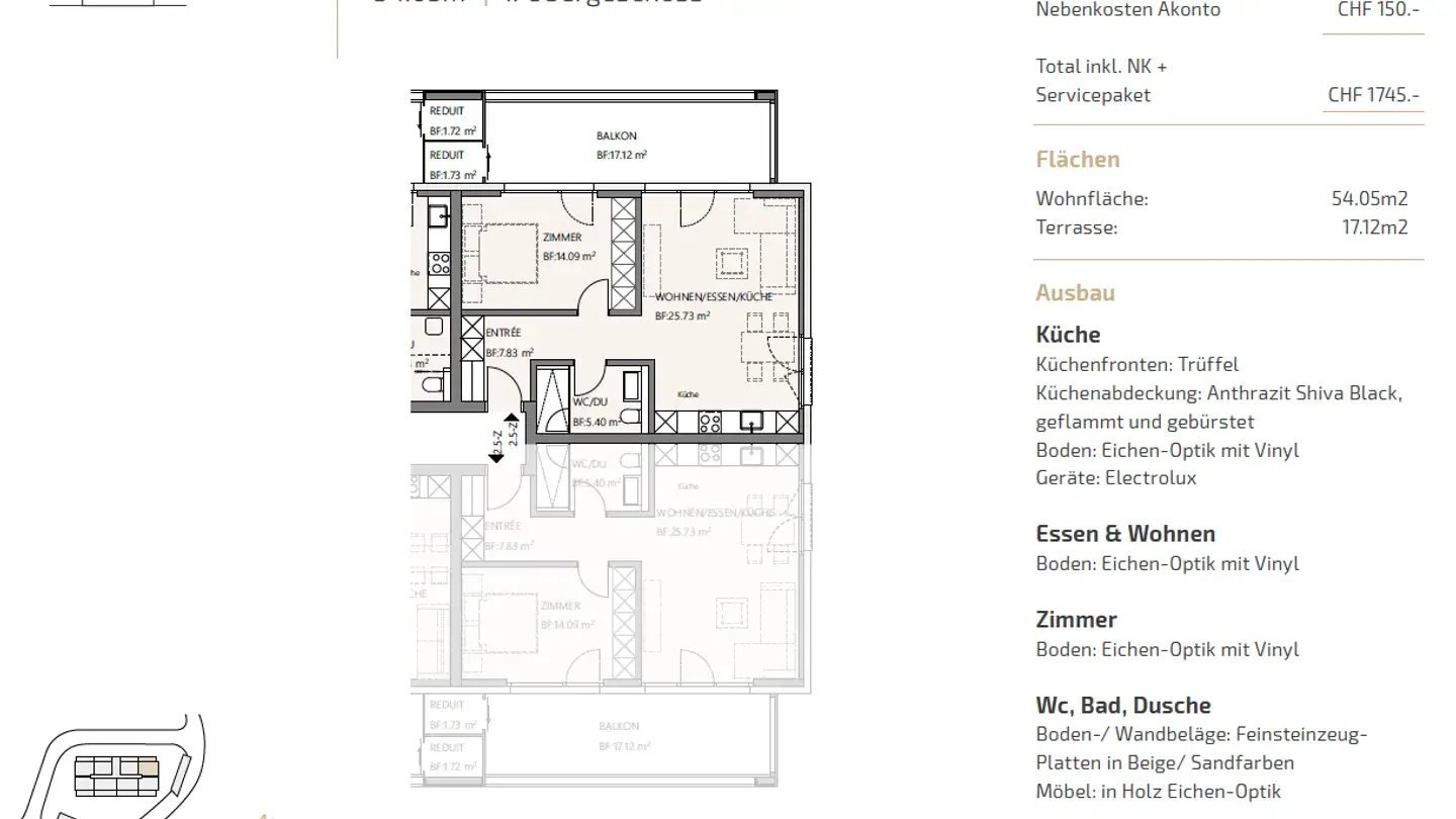 Apartment for rent - Zur Mühle 2, 4805 Brittnau - Photo 4