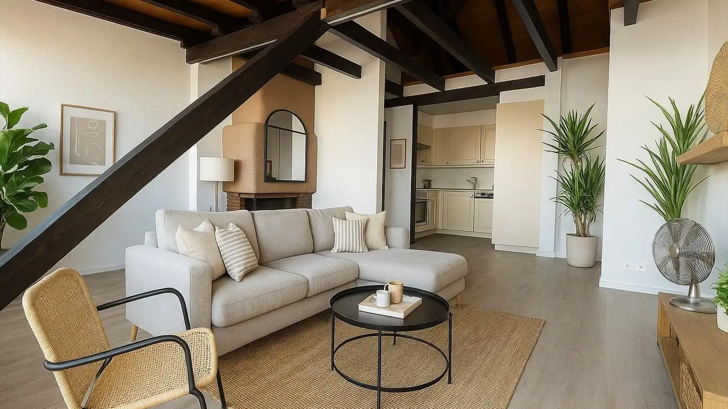 Attic flat for sale - Rue Des Fahys 47, 2000 Neuchâtel
