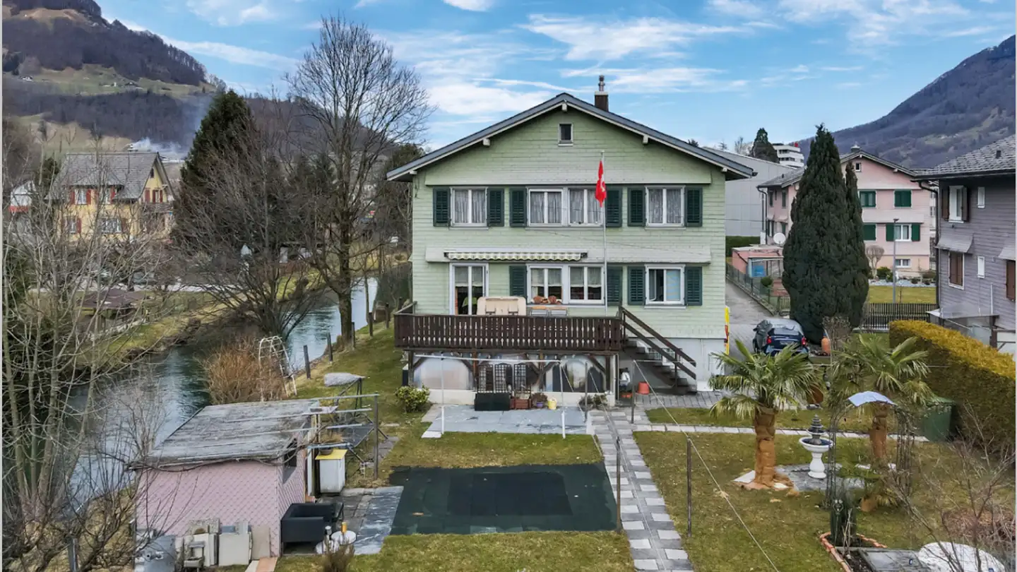 Einfamilienhaus mieten - Tschachenstrasse 7, 8868 Oberurnen