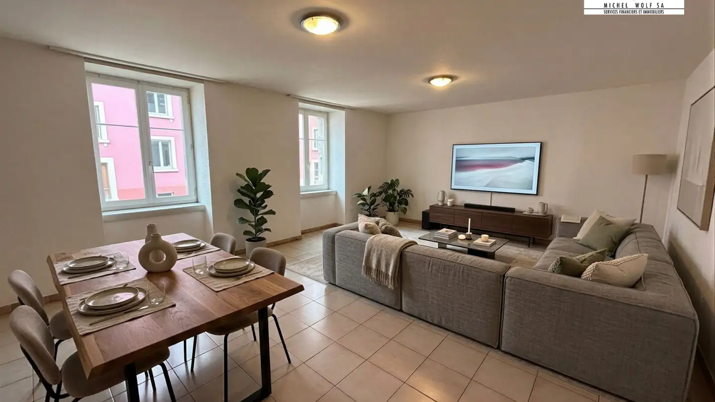 Apartment for rent - Rue Numa-Droz 110, 2300 La Chaux-de-Fonds