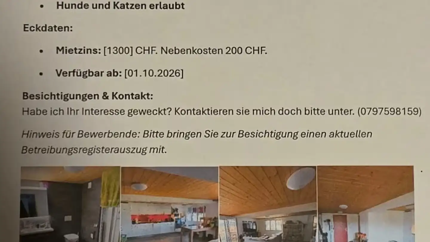 Appartamento in affitto - Hauptstrasse 36, 3127 Lohnstorf