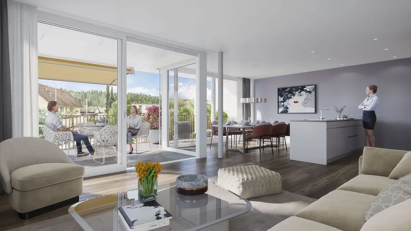 Appartamento in vendita - Geerenweg 6, 5212 Hausen AG - Photo 2