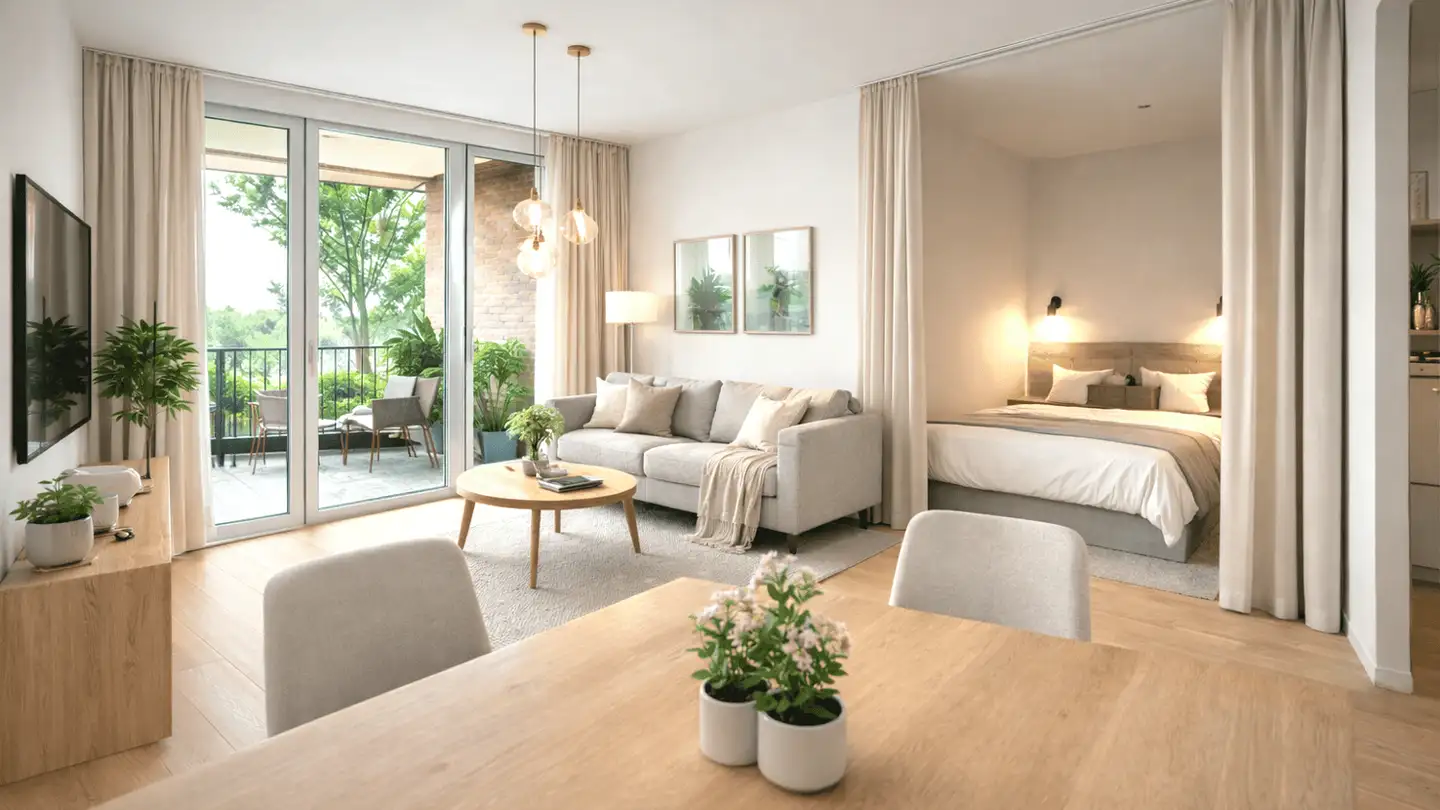 Appartement à louer - 8917 Oberlunkhofen