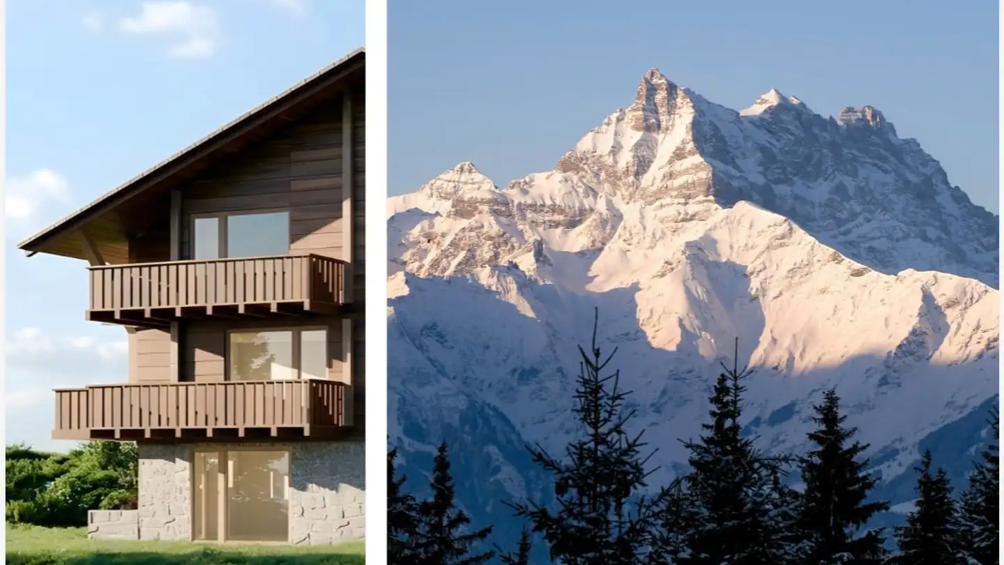 Maisonette-Wohnung kaufen - 1880 Les Posses-sur-Bex